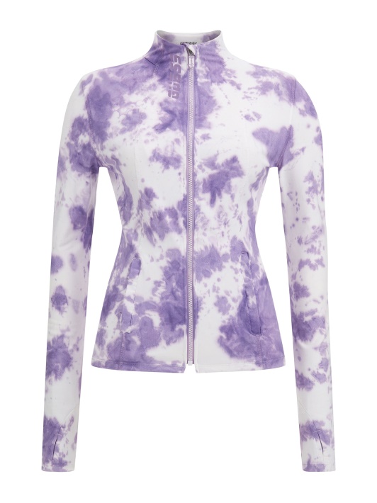Tie-dye Aktyvus Viršus Violetinis Spėjimas