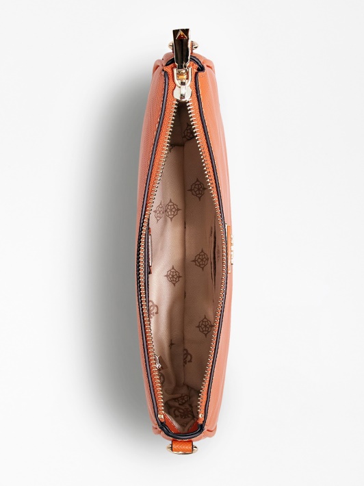 Alexie Saffiano Mini Crossbody Bag Oranžinė Spėjimas
