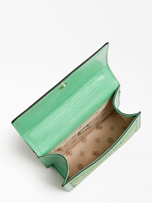 Abey Raffia Mini Crossbody Bag Green Spėjimas