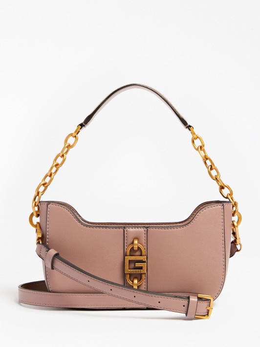 Atspėti Square G Luxe Mini Rankinė Per Petį Rožinė