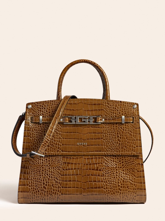 Spėk Megan Luxe Tikros Odos Rankinė žalia