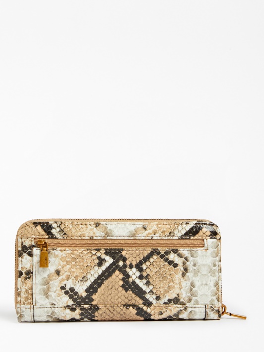 Abey Maxi Piniginė Guess Multi Beige