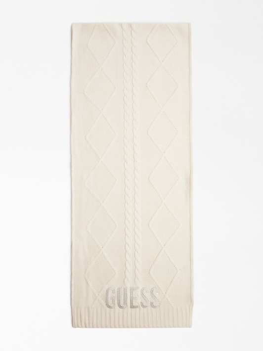 Dygliuoto Logotipo Skara Guess Balta