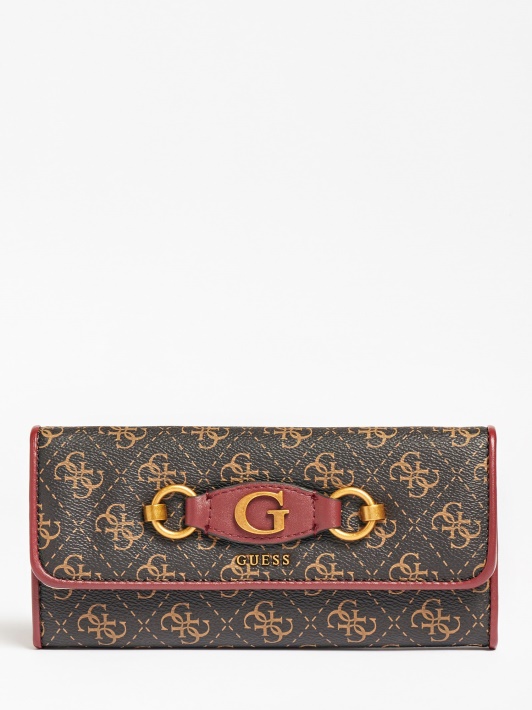 Juoda Guess Izzy Maxi Piniginė