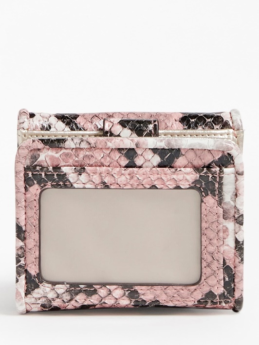Abey Python Print Piniginė Atspėti Multi Rožinė