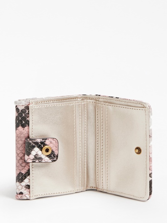 Abey Python Print Piniginė Atspėti Multi Rožinė