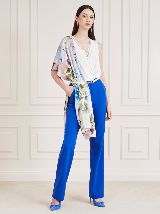 Atspėti Floral Fantasy Marciano Printed Foulard