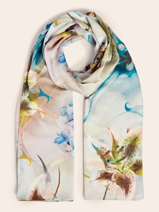 Atspėti Floral Fantasy Marciano Printed Foulard