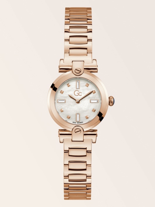 Gc Plieno Analoginis Laikrodis Rose Gold Atspėkite Naują Tendenciją