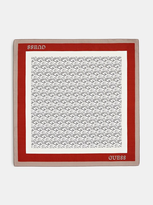Silvana Silk Neckerchief Kremas Spėlioti
