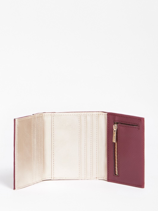 Atspėk Bordo Spalvos Cordelia Mini Piniginę