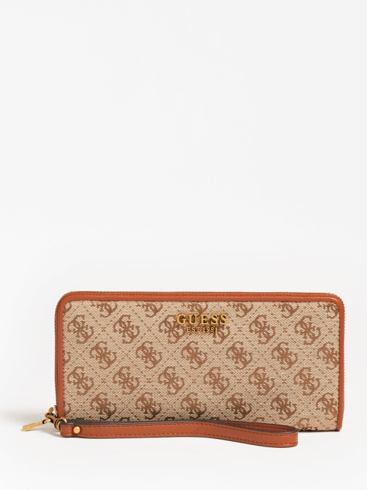 Ruda Guess Aviana 4g Logo Maxi Piniginė