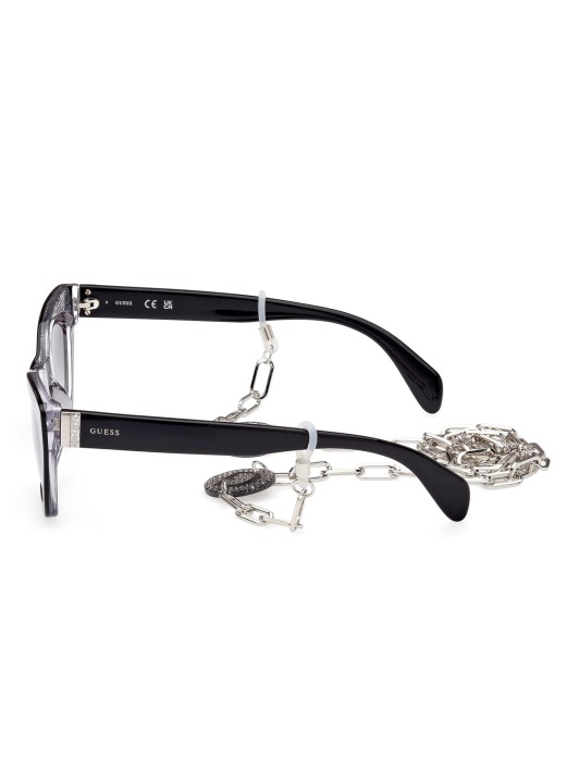 Juodas Guess Cat-eye Akinių Nuo Saulės Modelis