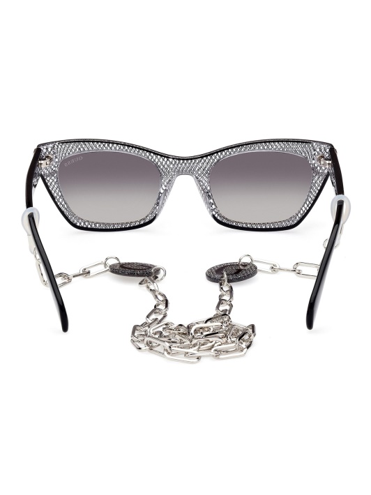 Juodas Guess Cat-eye Akinių Nuo Saulės Modelis