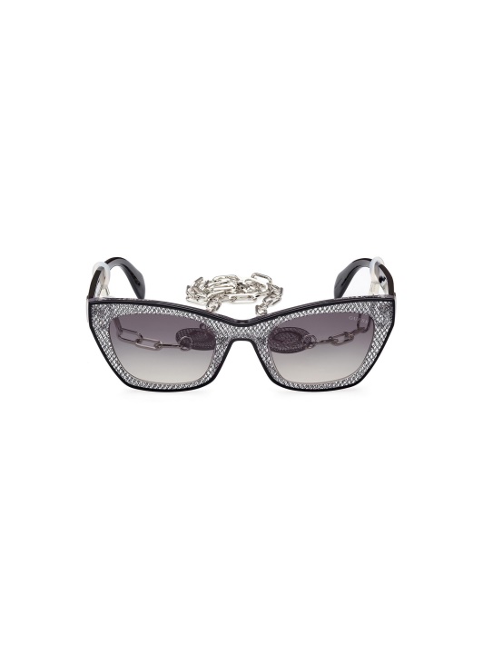 Juodas Guess Cat-eye Akinių Nuo Saulės Modelis