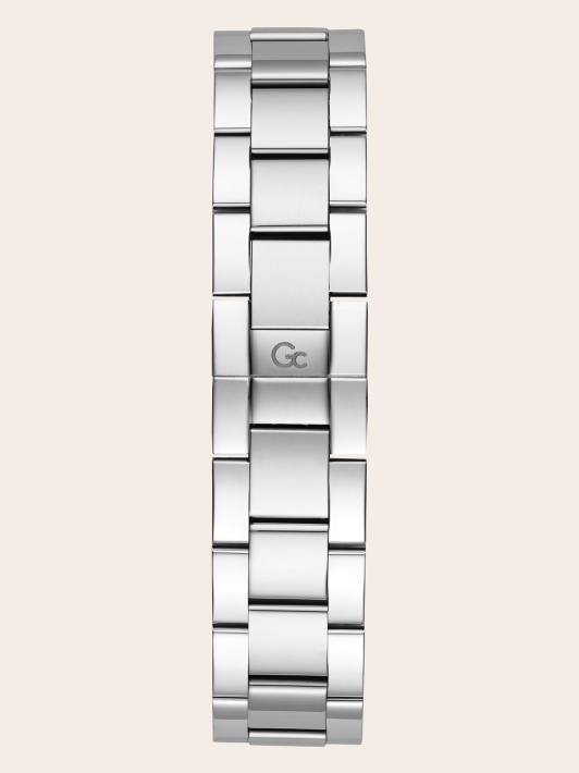 Spėk Sidabrinį Multi Gc Kvarcinį Analoginį Laikrodį