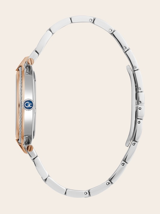 Mados Gc Plieno Analoginis Laikrodis Rose Gold Atspėkite Naują Tendenciją