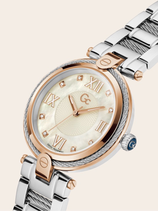 Mados Gc Plieno Analoginis Laikrodis Rose Gold Atspėkite Naują Tendenciją
