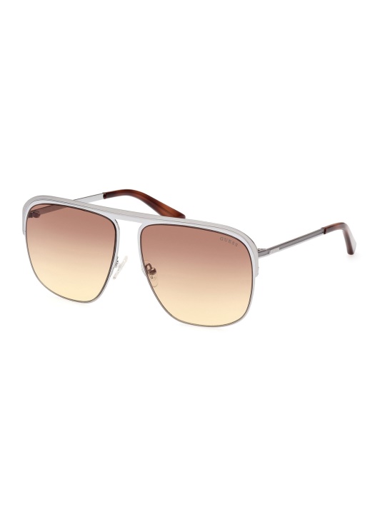 Pilkas Guess Aviator Akinių Nuo Saulės Modelis