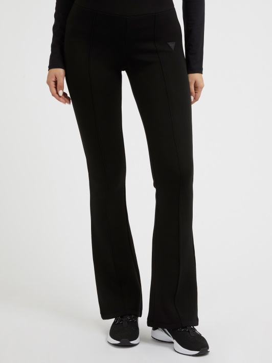 Scuba Flare Pant Juodas Spėjimas