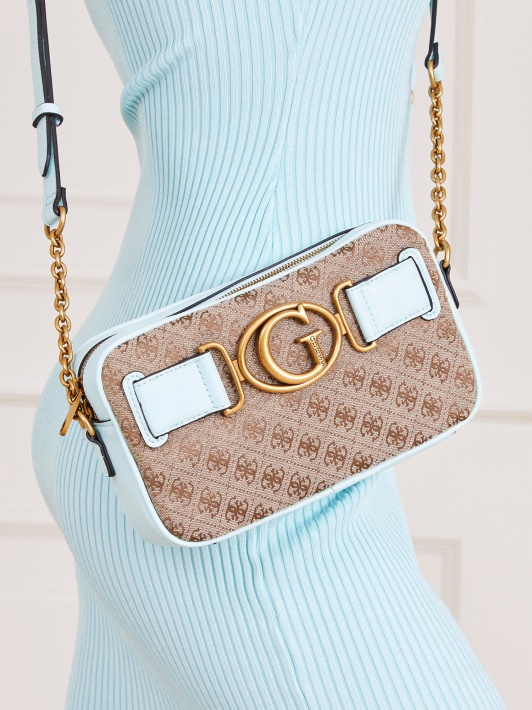 Atspėkite šviesiai Mėlyną Aviana 4g Logotipą Mini Crossbody