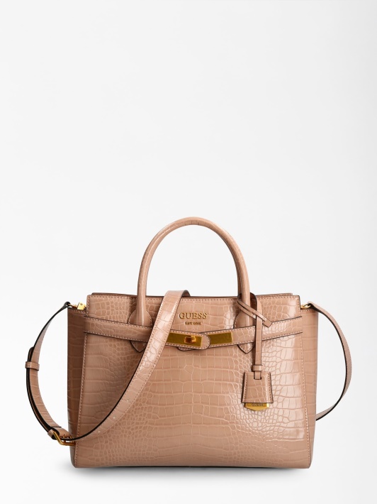 Enisa Spėti Croc Print Rankinė