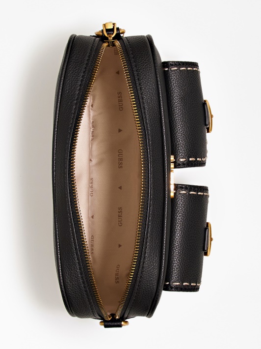 Atspėti No Limit Pocket Mini Crossbody Rankinė Juoda