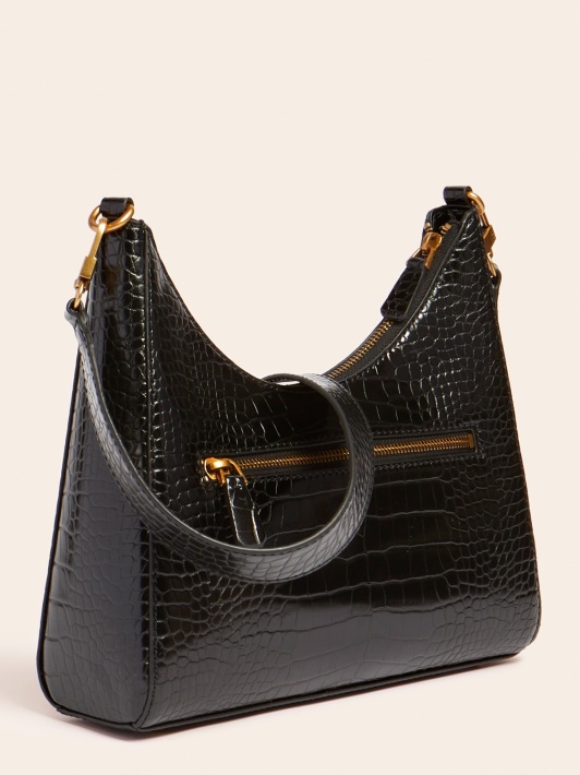 Atspėk Juoda Stephi Croc Print Valkata
