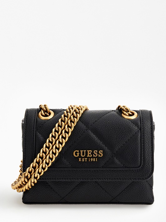Black Abey Dygsniuotas Mini Crossbody Bag Spėliojimas