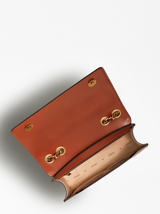 Izzy Mini Crossbody Bag Brown Spėjimas