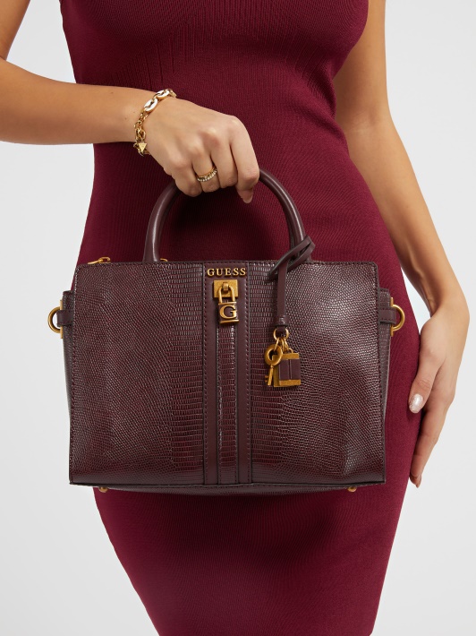 Spėk Raudona Ginevra Python Print Rankinė