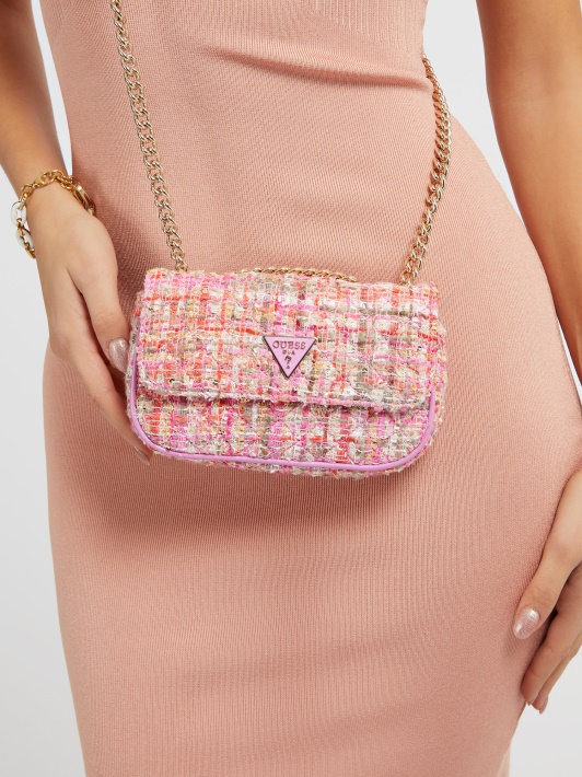 Kibirkštis Tvido Mini Crossbody Rožinė Spėjimas