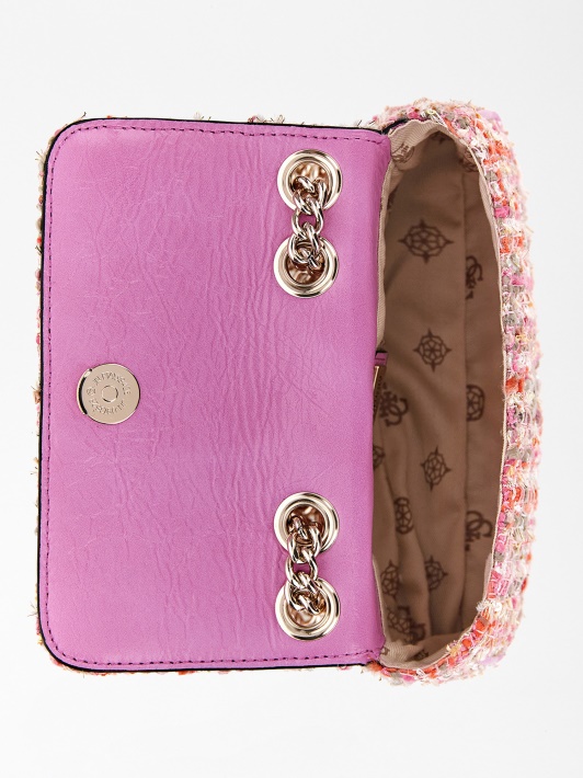 Kibirkštis Tvido Mini Crossbody Rožinė Spėjimas