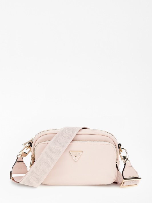 Gemma Saffiano Mini Crossbody Guess Rožinė