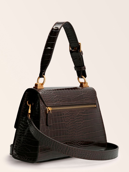 Spėk Stephi Croc Print Rankinė Ruda