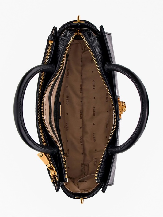 Atspėti Ginevra Python-print Rankinė Juoda