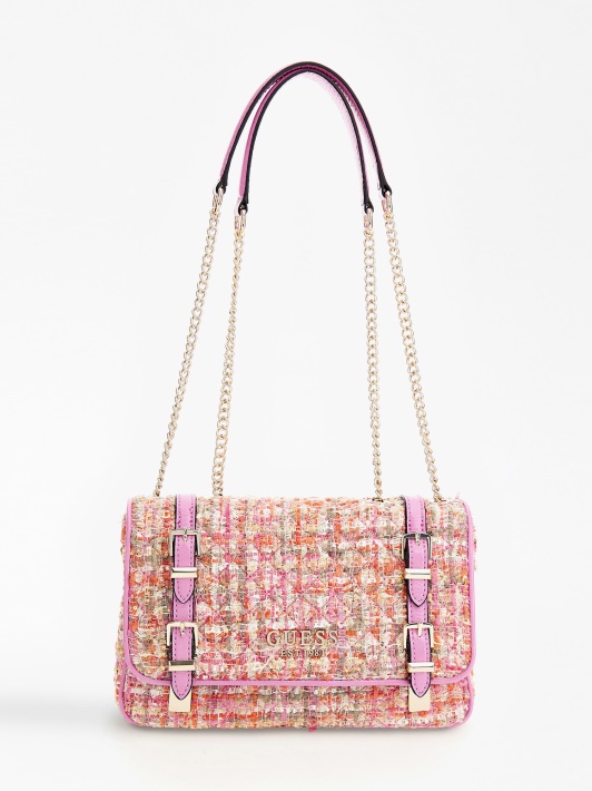 Adamas Tvidas Crossbody Pink Spėjimas