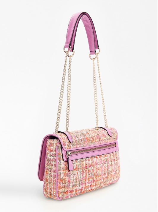 Adamas Tvidas Crossbody Pink Spėjimas