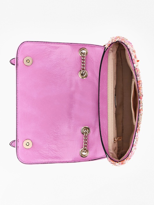 Adamas Tvidas Crossbody Pink Spėjimas