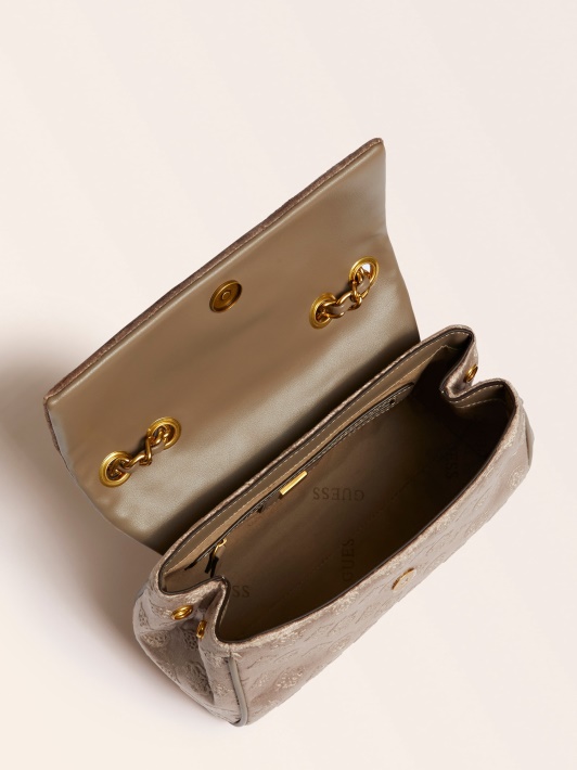 Pilka Kimi Aksominė Crossbody Bag Spėlioti