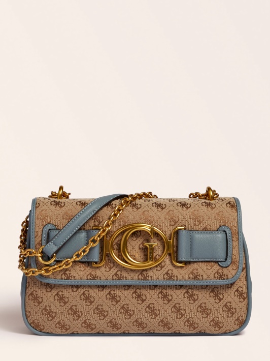 Mėlynas Aileen 4g Logotipas Crossbody Bag Spėlioti