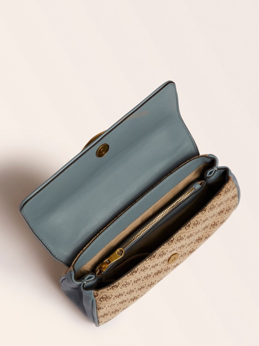 Mėlynas Aileen 4g Logotipas Crossbody Bag Spėlioti
