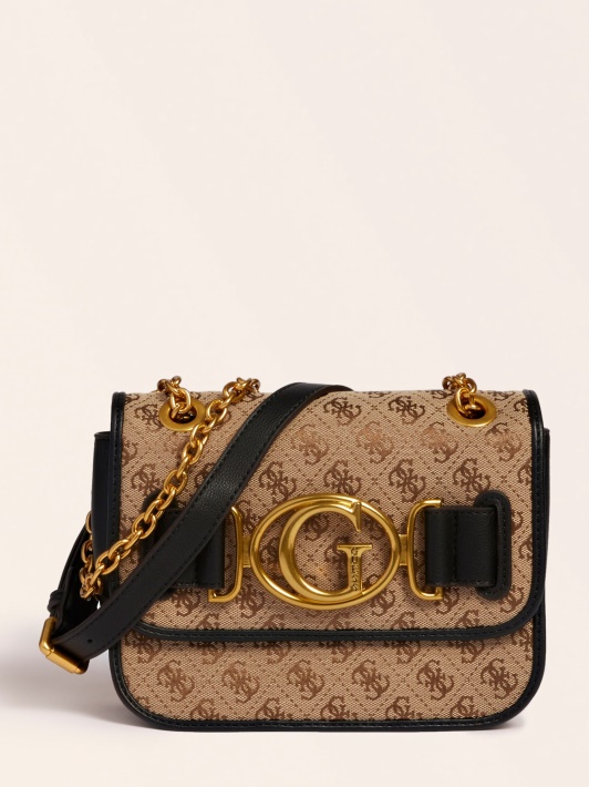 Aileen 4g Logotipas Crossbody Bag Juodas Spėjimas