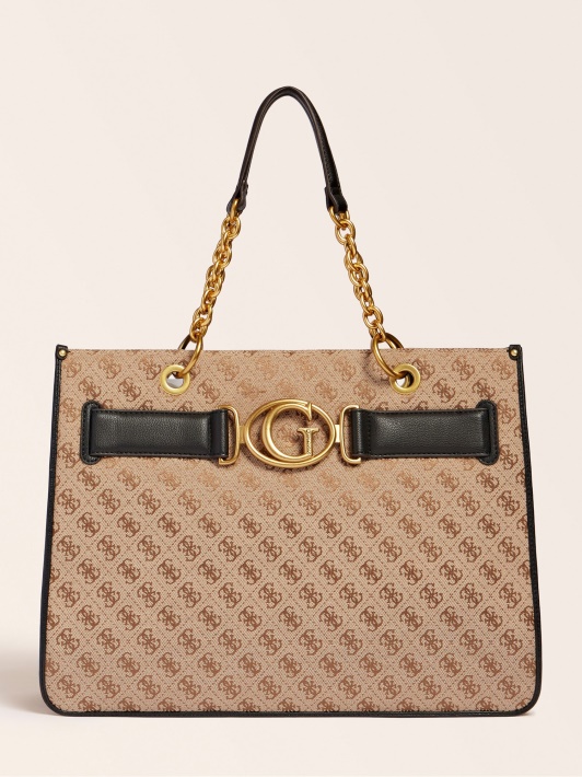 Atspėti Aileen 4g Logotipas Shopper Juodas