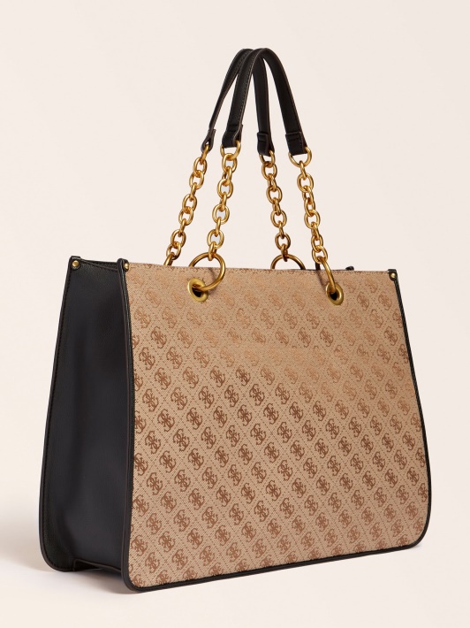Atspėti Aileen 4g Logotipas Shopper Juodas