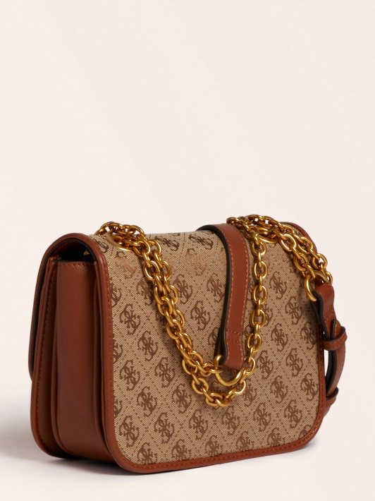 Guess Aileen 4g Logotipai Crossbody Bag Ratai
