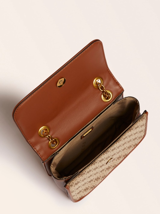 Guess Aileen 4g Logotipai Crossbody Bag Ratai