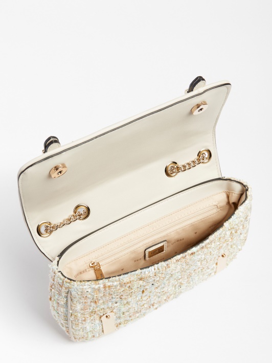 Adamas Tvidas Crossbody Blue Spėjimas