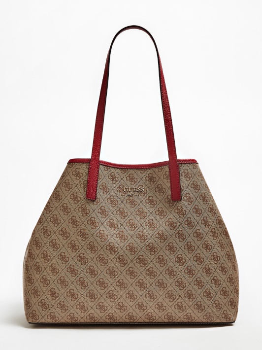 Vikky 4g Logotipas Maxi Shopper Rudas Spėjimas