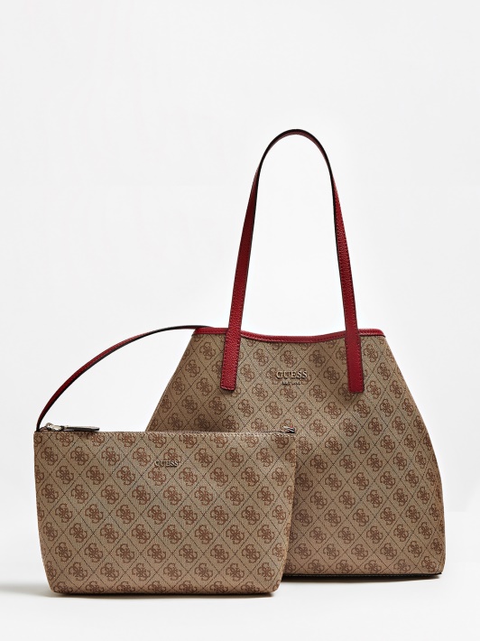 Vikky 4g Logotipas Maxi Shopper Rudas Spėjimas